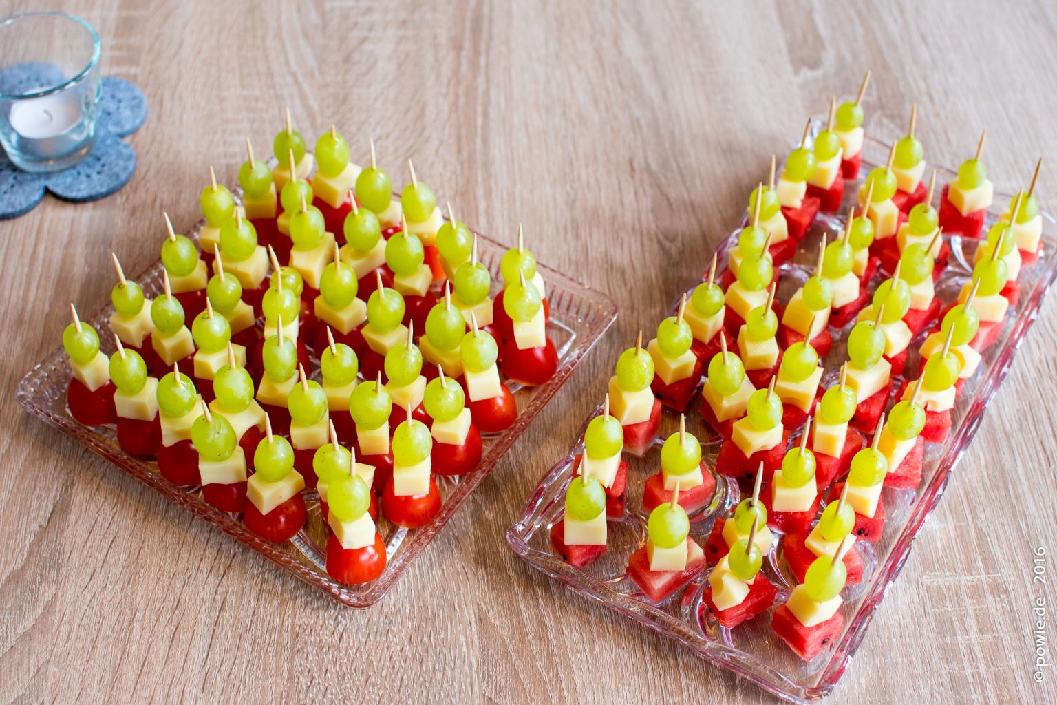 Tomaten Käse Trauben Melone Fingerfood | Powie&amp;#39;s Tech Blog