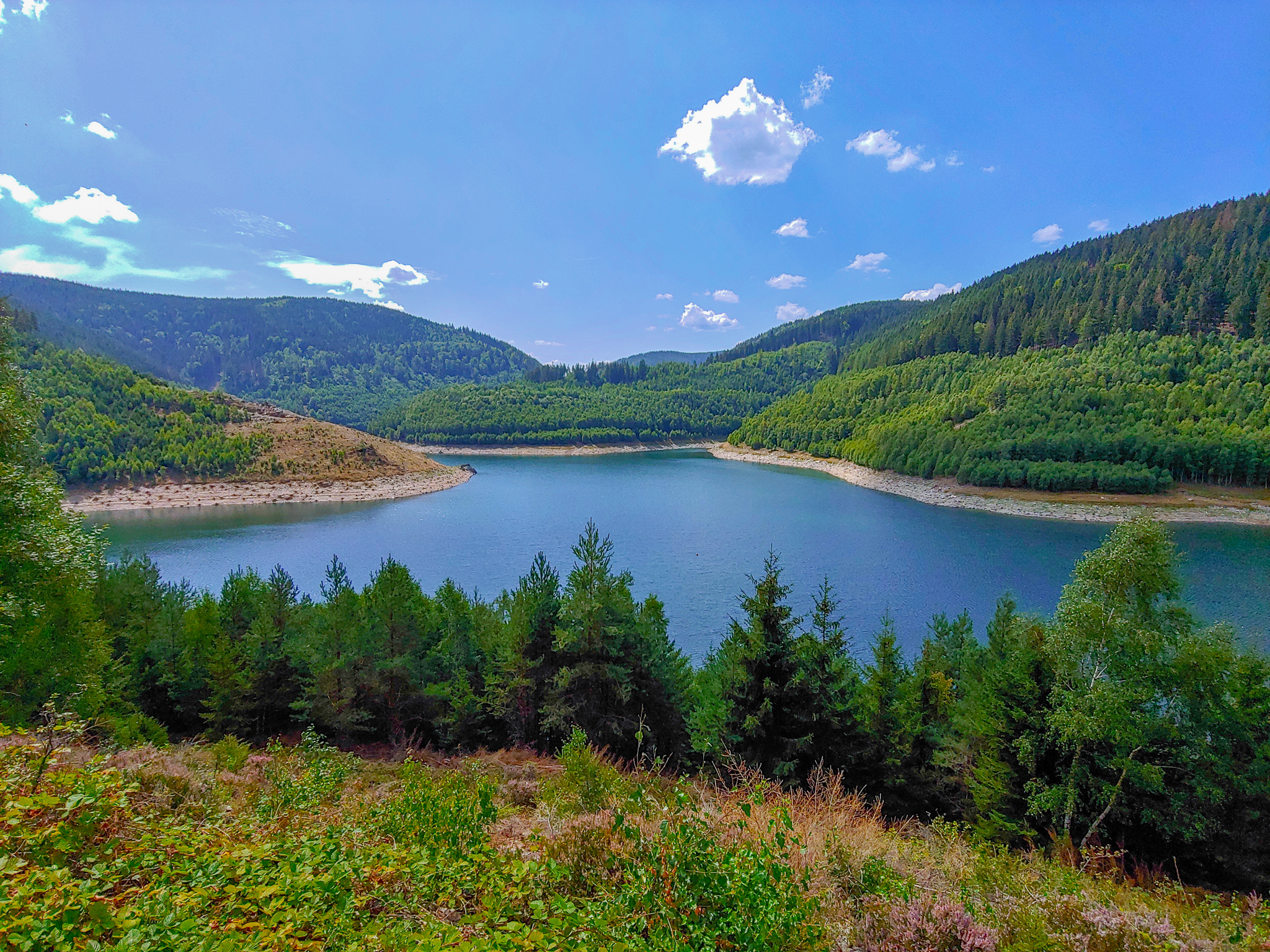 Schwarzatal und Talsperre Leibis