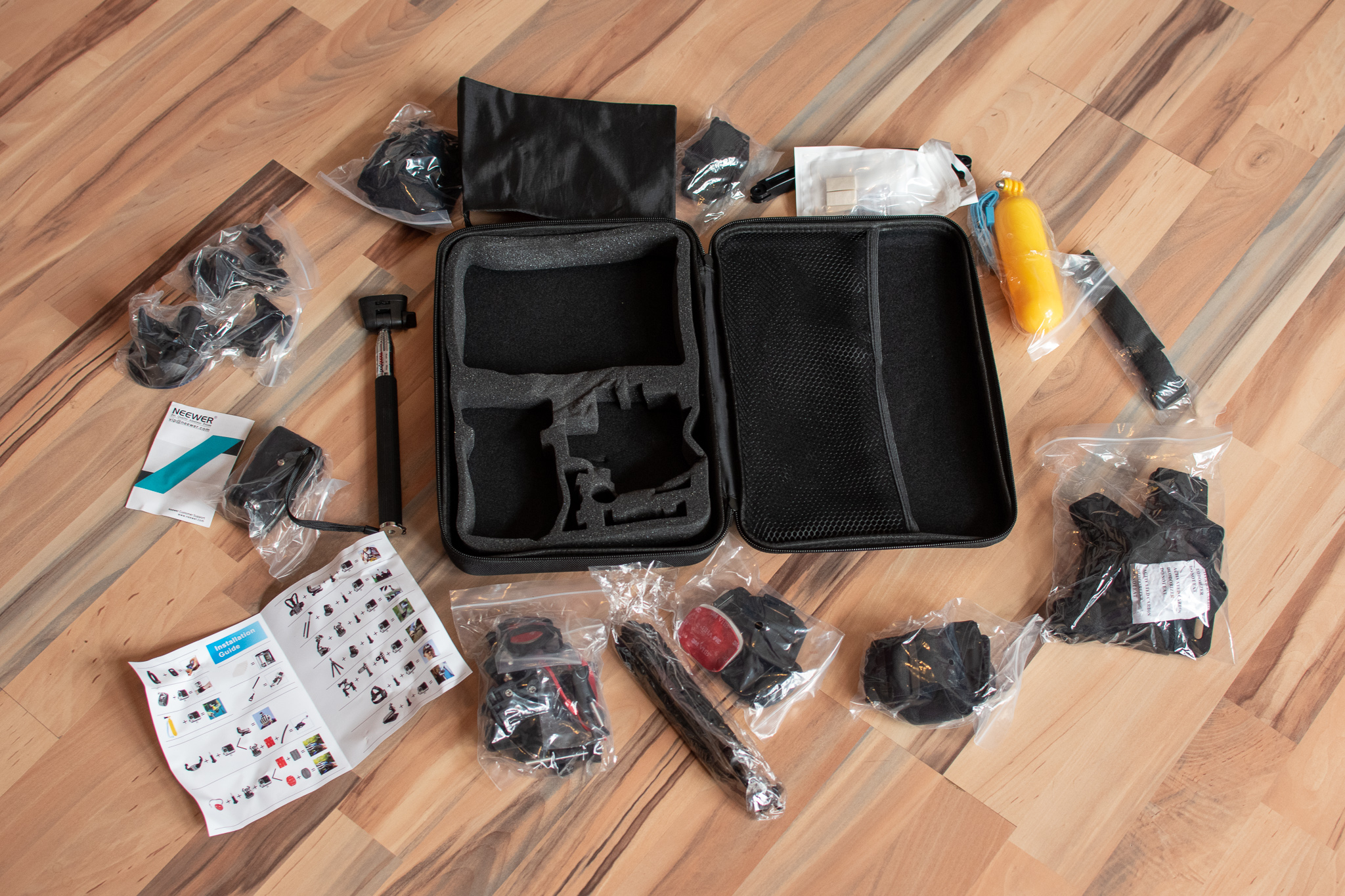 DJI Osmo Action – 55 Zubehörteile