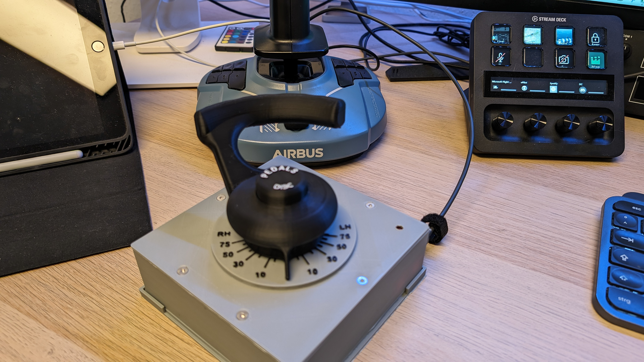 Airbus Tiller für den MSFS